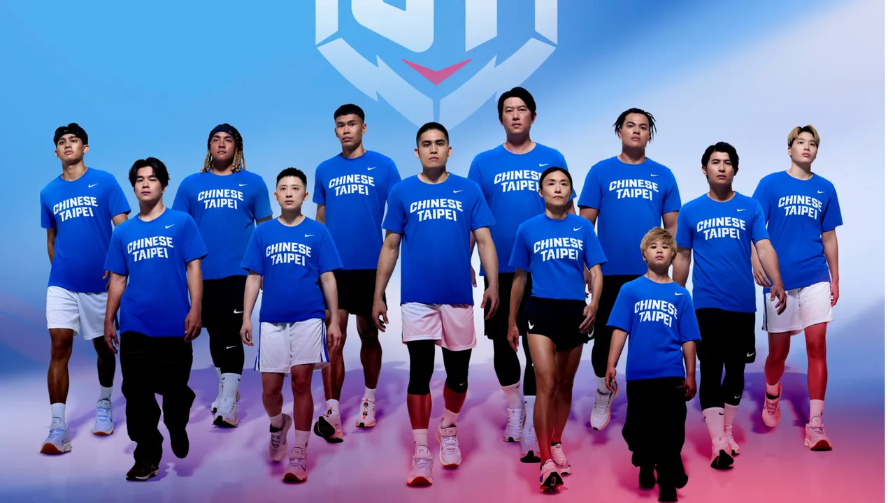 Nike邀請王建民、陳盈駿等台灣運動員共同拍攝系列形象照。品牌提供