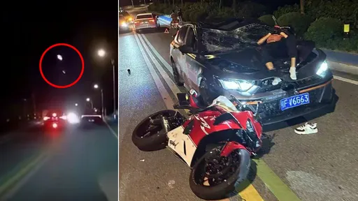 逆向超車撞飛重機「空翻3圈半」 駕駛反怨:我已經停車了