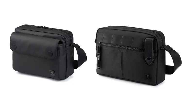 HARDY斜肩包（左）3450元、NEW HEAT雙層斜肩包（右）6850元。品牌提供