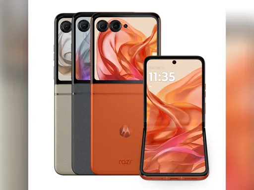 moto razr 50時尚「日出橘」 遠傳7/18獨家開賣