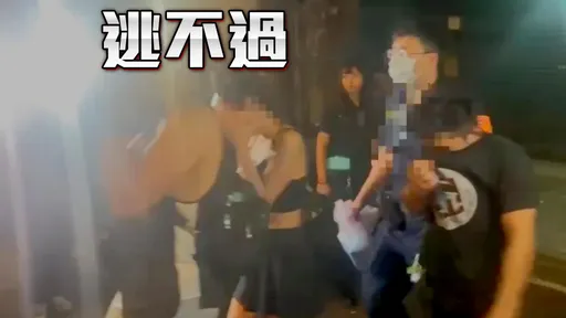 警破萬華淫窟逮67人 3賣淫女竟跳樓逃亡!長髮爆乳妹骨折送醫