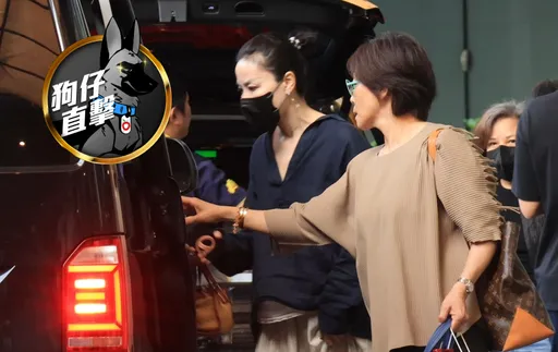 獨家|王菲冒風雨離台返北京 女兒李嫣同行相伴