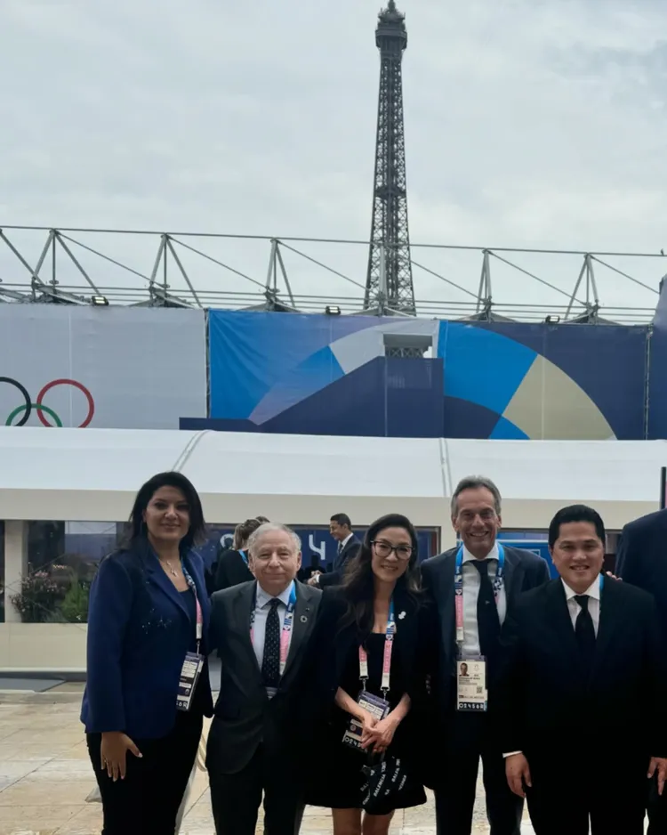 楊紫瓊去年獲選國際奧委會委員。翻攝楊紫瓊臉書