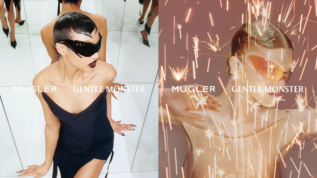 GENTLE MONSTER與MUGLER推出全新聯名系列。品牌提供
