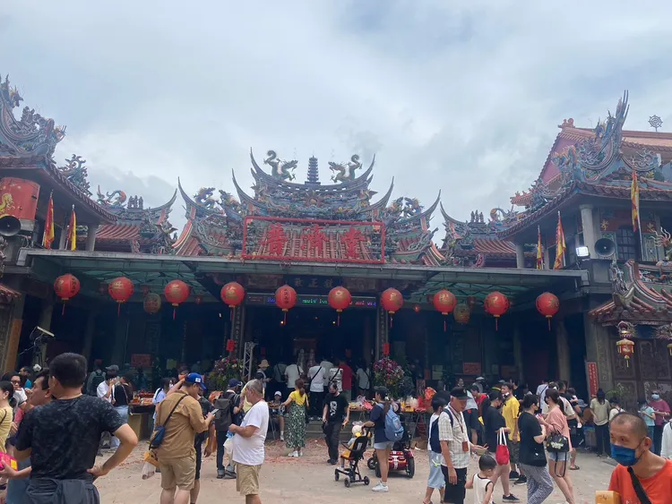 大溪普濟堂奉祀關聖帝君。娛樂中心攝