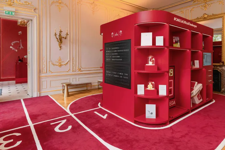 在奧運期間登場的OMEGA House。品牌提供