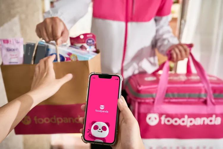 外送平台推出消暑飲品優惠。foodpanda提供