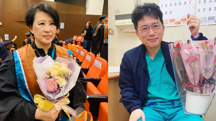 劉藺秦曾抱怨丈夫江坤俊在家幾乎「失能」、什麼都不會做。翻攝江坤俊臉書