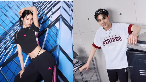 adidas用「黑粉」打造Y2K時尚　穿上擺拍姿勢隨便凹都很好看