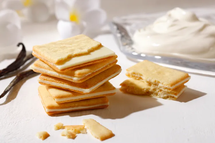 香草&馬斯卡彭起司夾心餅乾。業者提供