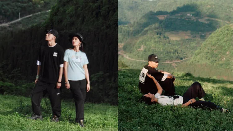 The North Face端出多款印花短T。品牌提供