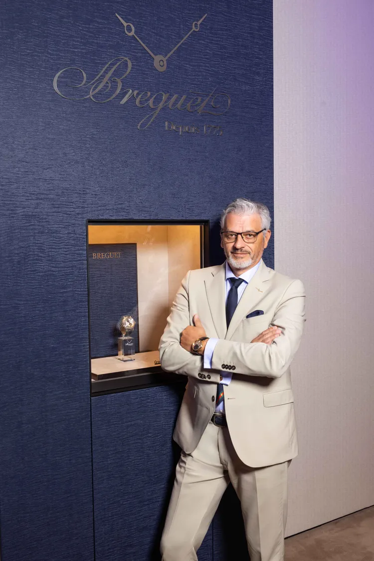 寶璣全球CEO Lionel a Marca。品牌提供