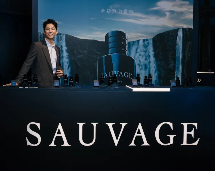 林柏宏今日搶先體驗Dior Sauvage曠野之境快閃活動。品牌提供