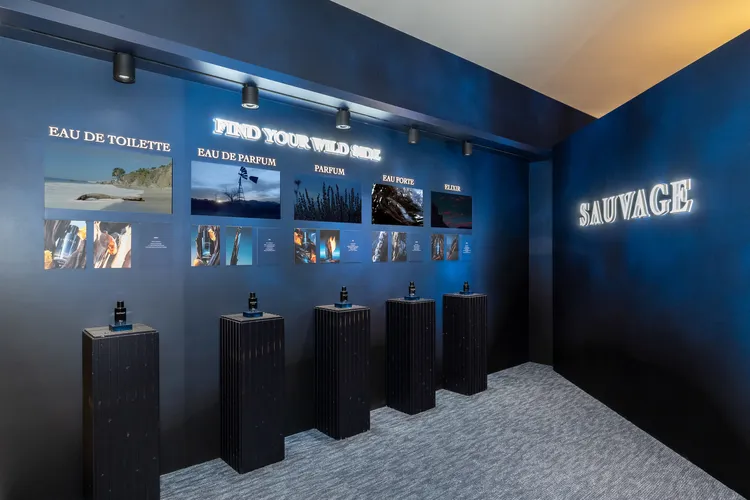 Dior Sauvage曠野之境快閃活動。品牌提供