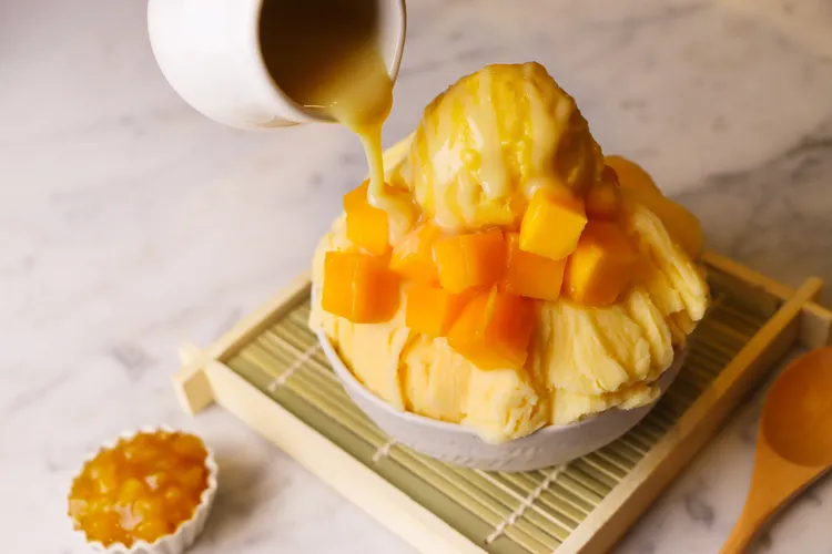 芒芒夏雪牛奶冰。業者提供