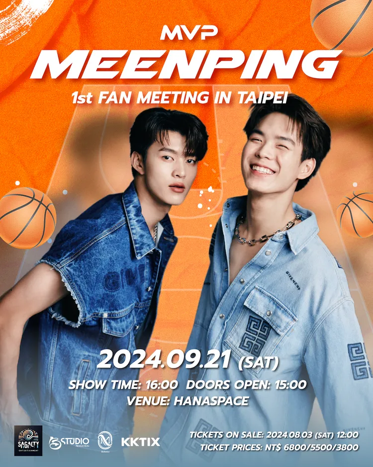 Meen（左）與Ping即將來台灣舉辦見面會。富達盛娛樂提供