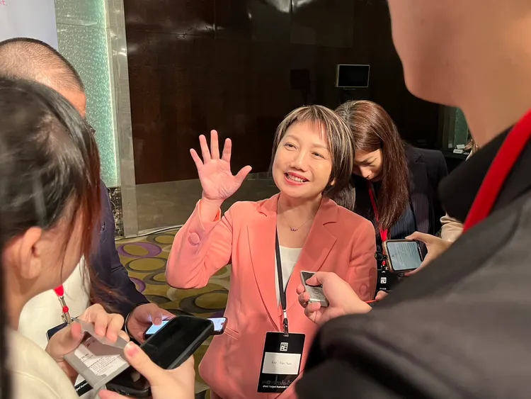 范雲指出，台灣加入IPAC，是台灣參與國際聯盟的重要里程碑。記者葉家瑋攝