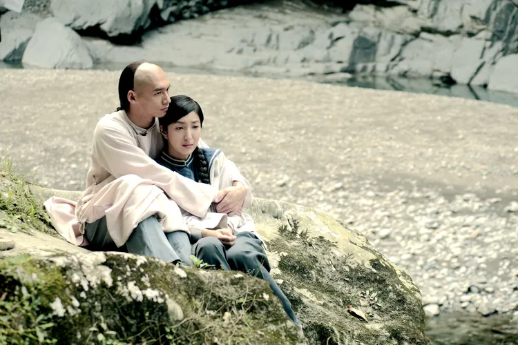 温昇豪與楊謹華在片中扮演苗栗望族吳湯興夫婦。桃園電影節提供