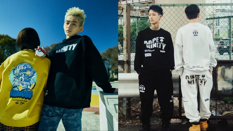 9090曾與寶可夢、日本潮牌「AAPE」推出聯名。品牌提供