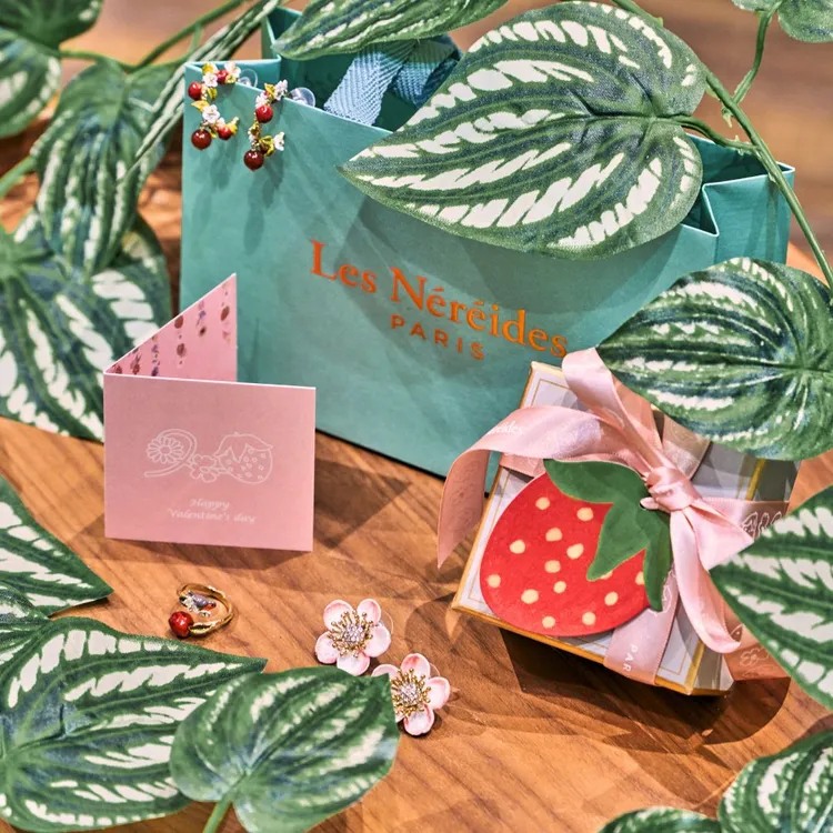 Les Néréides七夕限定夢幻草莓禮物包裝。品牌提供