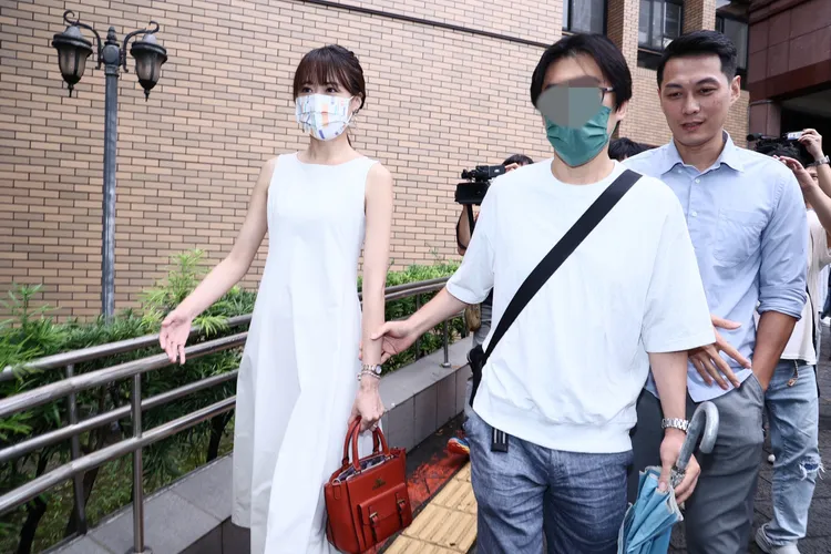 台大13妹「公衛文」王郁文今出庭。彭欣偉攝