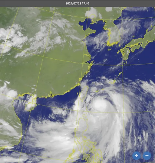 凱米颱風明後2天風雨最大　陸警範圍擴大17縣市！颱風最新資訊一次看