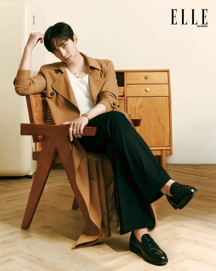 李俊昊拍攝《ELLE》封面。《ELLE》國際中文版提供