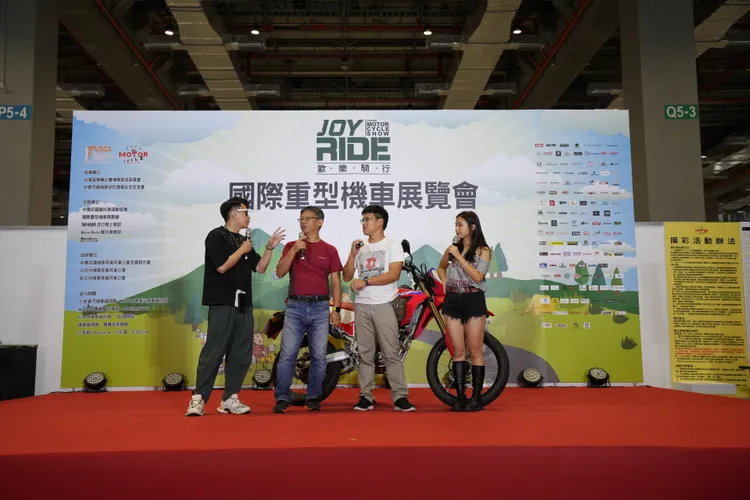 「2024國際重型機展Taiwan Motorcycle Show」除了日系四大品牌齊聚外，歐美品牌也強強展出，全館涵蓋國內外車廠、騎士人身部品、車用部品、騎士生活周邊等，總計173個品牌展出。主辦單位提供