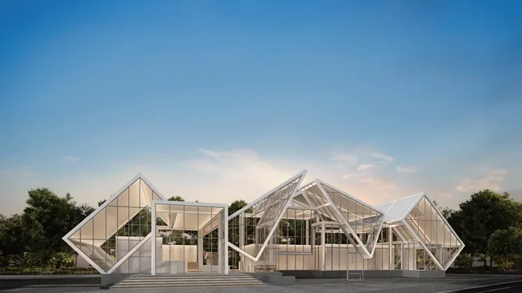 「坐忘林」為福裕首場建案，房價目前評估想挑戰坐穩4字頭，預計今年第4季進場。福裕提供