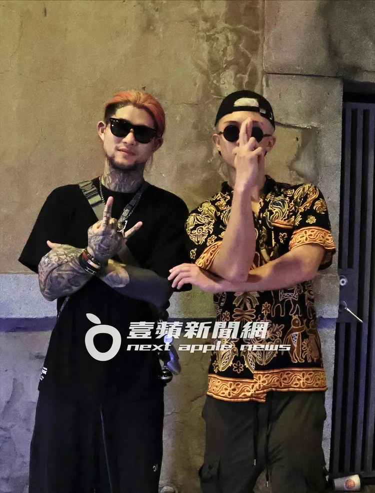 孫安佐（右）表示「大麻是天然的不是西藥」。特勤中心攝