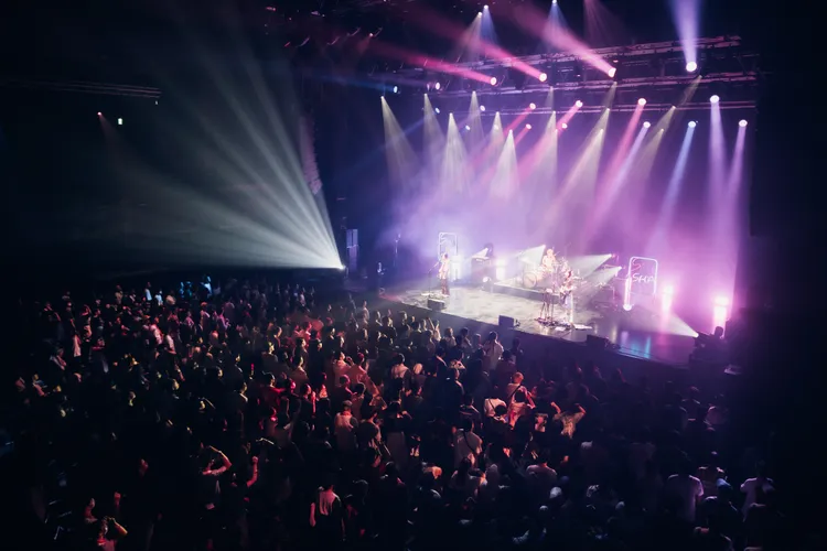 千名粉絲擠爆Zepp New Taipei。大鴻藝術BIG ART提供