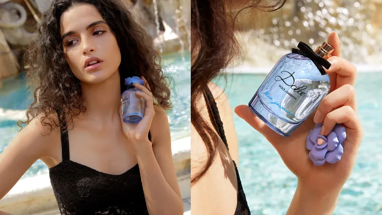 Dolce&Gabbana藍茉花園淡香水，30ml／2700元、50ml／3350元、75ml／4150元。品牌提供