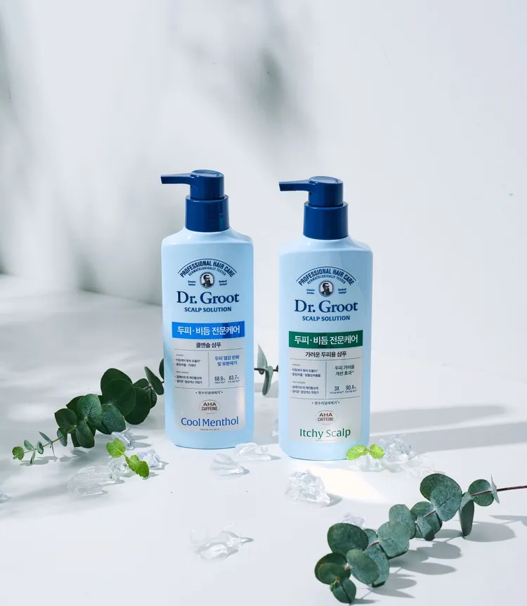 ▲ 除了勁涼去屑洗髮精，Dr. Groot也有推出控油去屑/止癢去屑款洗髮精。