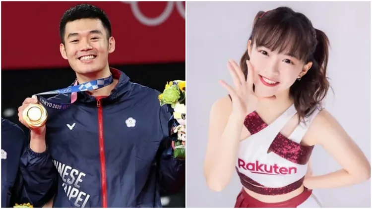 王齊麟（左）與樂天女孩陳詩媛熱戀中。翻攝王齊麟、陳詩媛IG