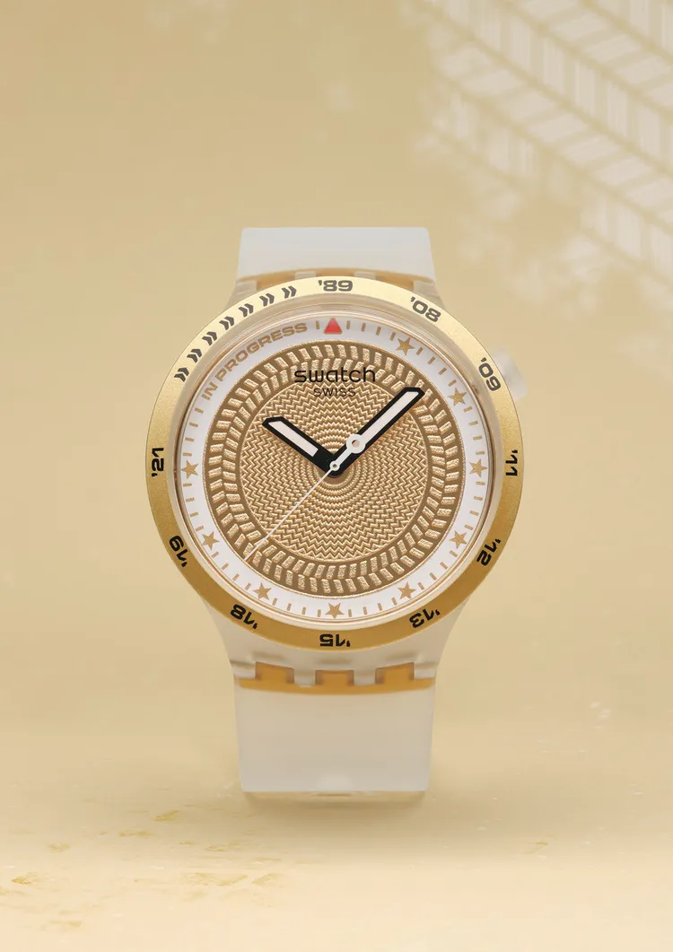 BMX平地花式運動巨星Matthias Dandois的G-TURN錶款，4850元。品牌提供