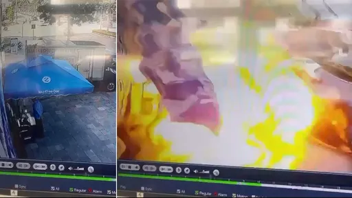 驚悚影片|鄰居警告「瓦斯味」 火鍋店不甩繼續裝潢真爆炸了