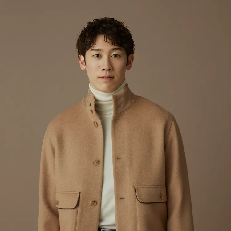 石川祐希在形象照中化身義式型男。品牌提供