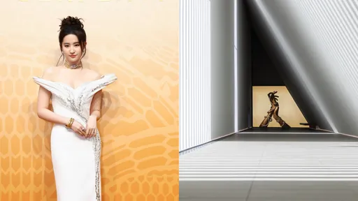 劉亦菲戴寶格麗當「蛇蠍美人」　北京賞Serpenti珍藏藝術展