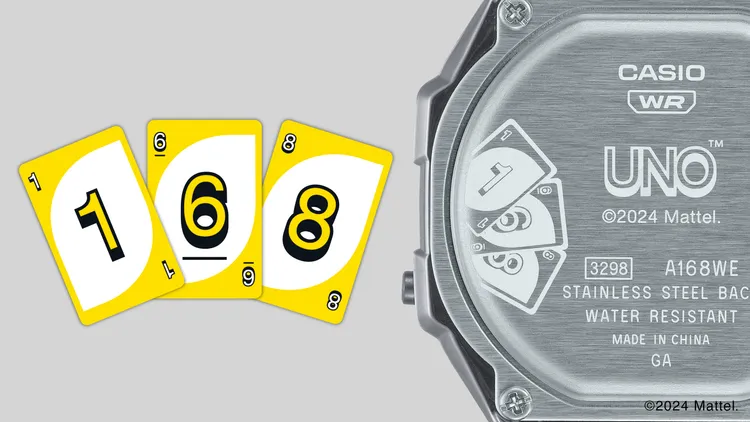 背蓋設計以1、6、8數字呼應錶款型號。品牌提供