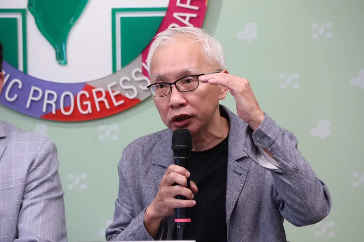 國策研究院顧問董立文。記者莊宗達攝