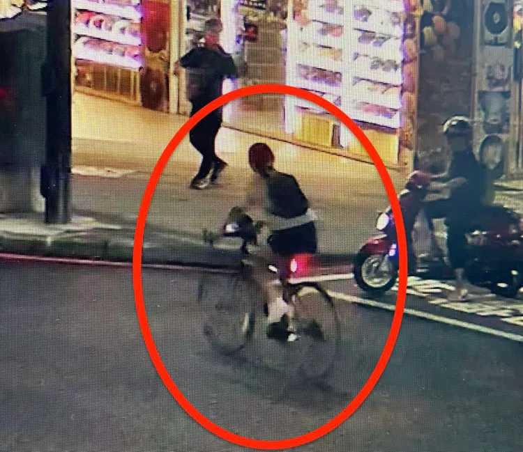 女大生遭尾隨襲臀。翻攝臉書新竹大小事