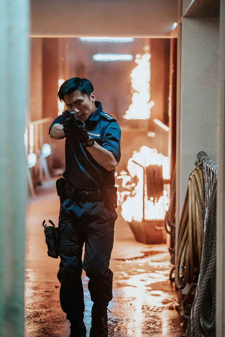 謝霆鋒一直挑戰高難度動作戲。華映娛樂提供