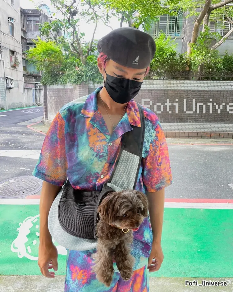 炎亞綸透露愛犬Poti曾被虐。翻攝炎亞綸臉書