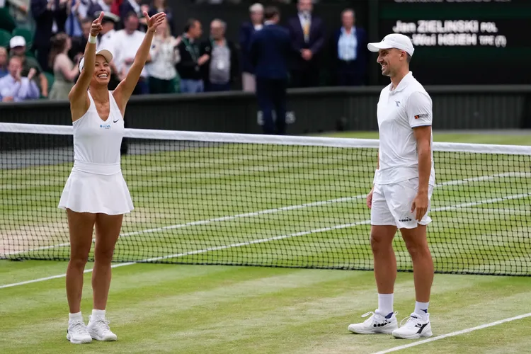 謝淑薇再奪大滿貫冠軍。 美聯社