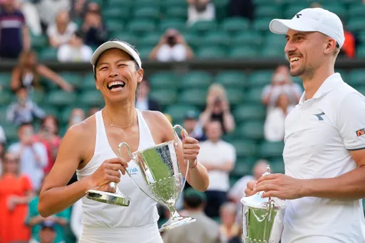 謝淑薇太強啦!溫網混雙又奪冠 生涯第9座大滿貫冠軍到手