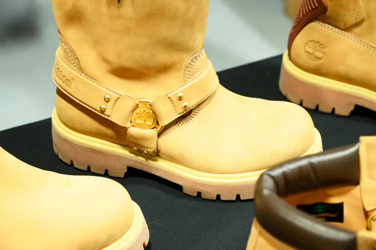 LV x Timberland聯名靴款。品牌提供