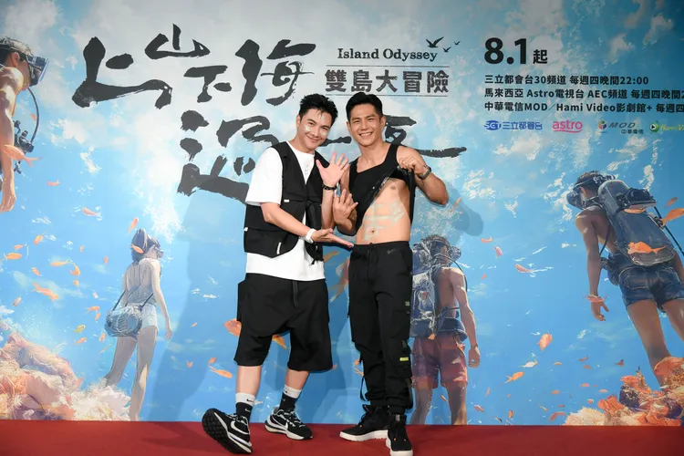 謝佳見、祖雄聊爸爸經。三立提供