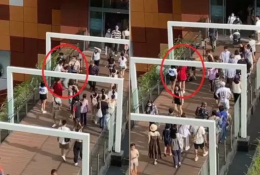 台中LaLaport驚傳偷拍狼 46歲男涉拍女性大腿!遭民眾壓制報警