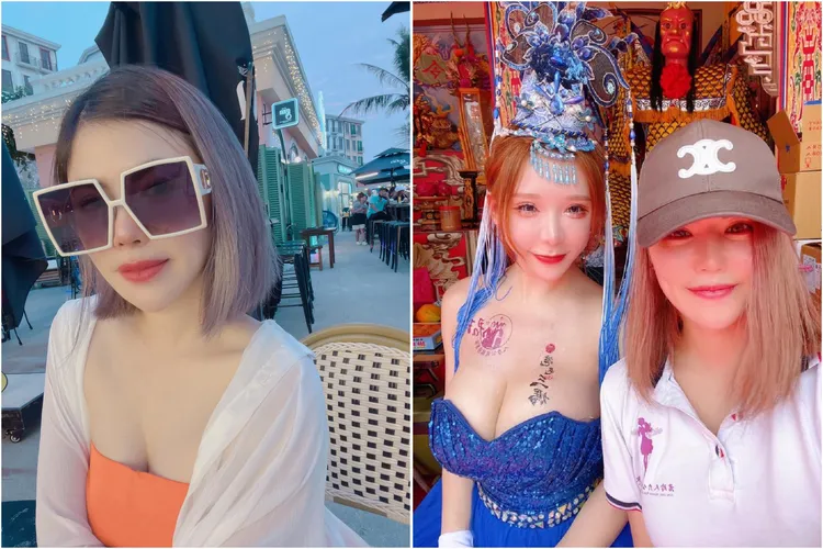 殯葬業「蔡依林」稱號的劉君玲，過去就指控前男友聯手毀滅她。翻攝當事人臉書