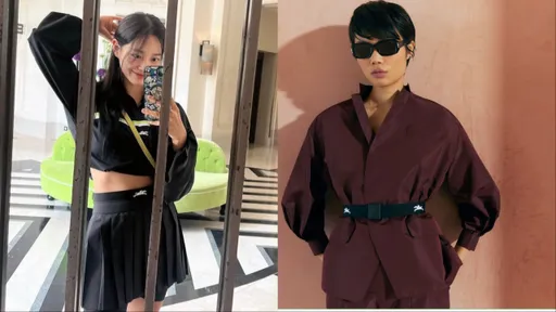 LONGCHAMP不僅有金世正敬業帶貨 全新和服外套成秋冬新亮點